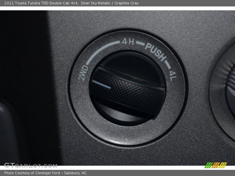 Silver Sky Metallic / Graphite Gray 2011 Toyota Tundra TRD Double Cab 4x4