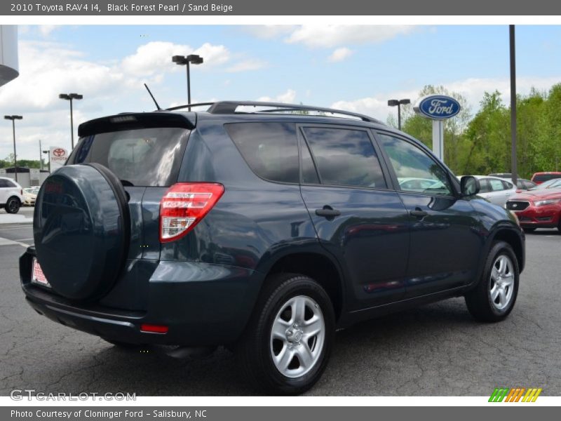 Black Forest Pearl / Sand Beige 2010 Toyota RAV4 I4