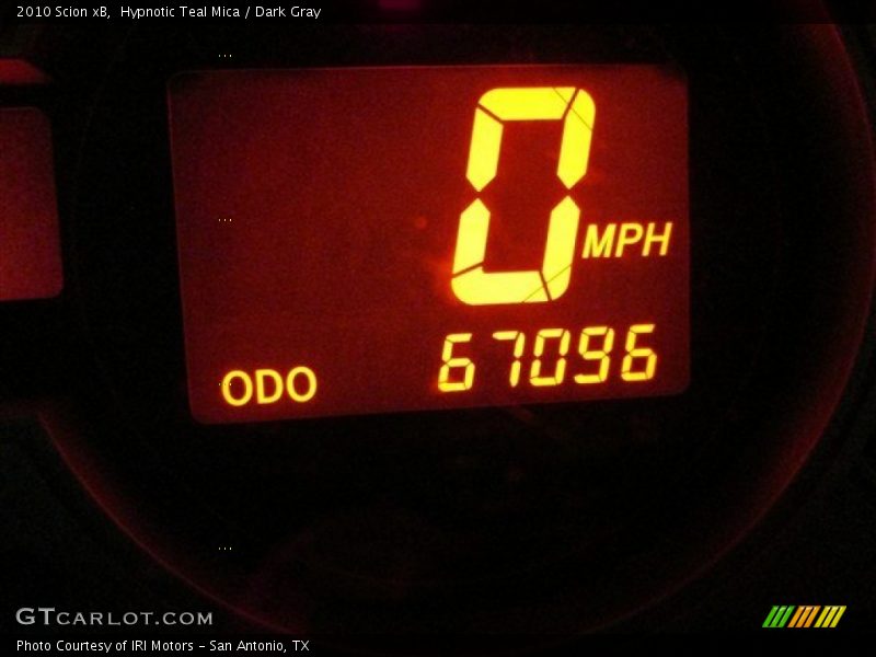 Hypnotic Teal Mica / Dark Gray 2010 Scion xB