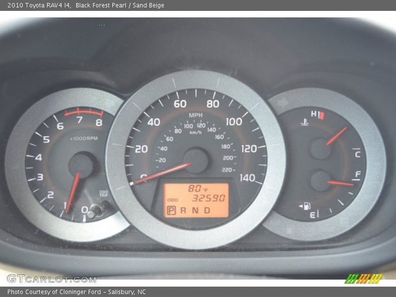 Black Forest Pearl / Sand Beige 2010 Toyota RAV4 I4
