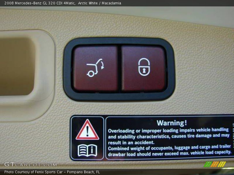 Arctic White / Macadamia 2008 Mercedes-Benz GL 320 CDI 4Matic