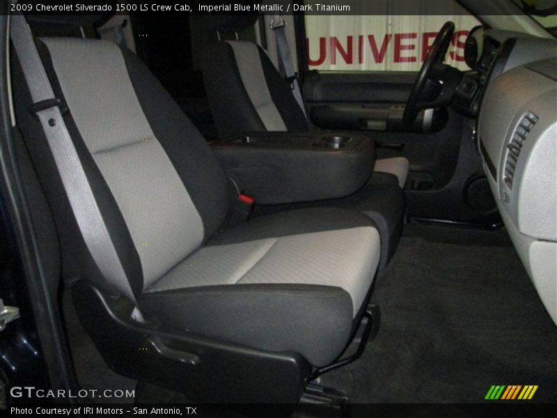 Imperial Blue Metallic / Dark Titanium 2009 Chevrolet Silverado 1500 LS Crew Cab