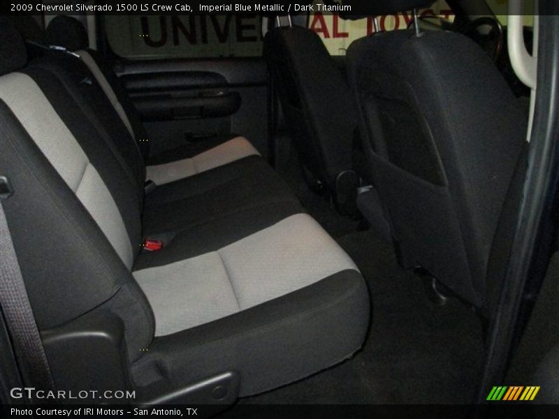 Imperial Blue Metallic / Dark Titanium 2009 Chevrolet Silverado 1500 LS Crew Cab