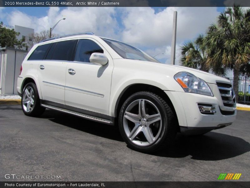 Arctic White / Cashmere 2010 Mercedes-Benz GL 550 4Matic