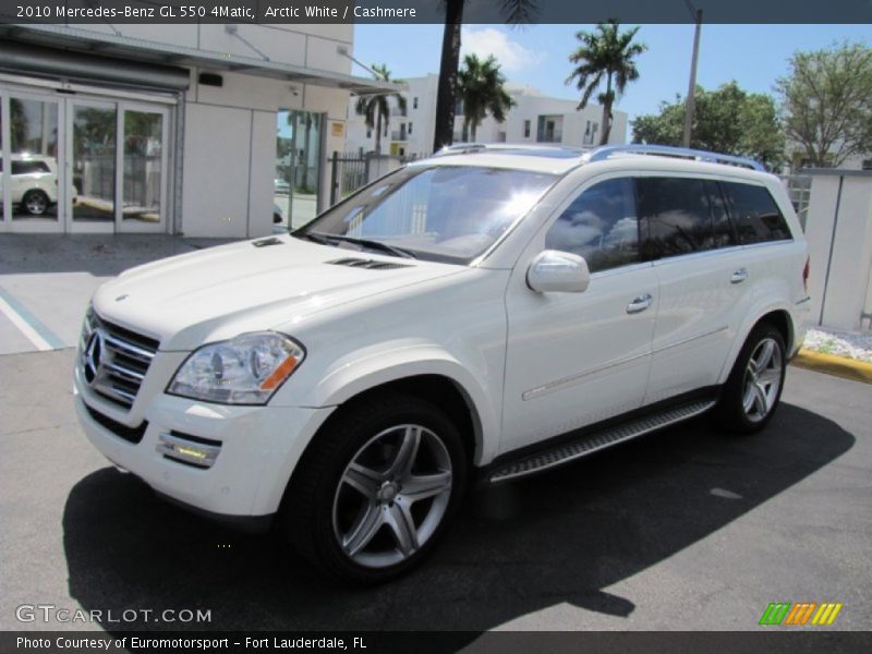 Arctic White / Cashmere 2010 Mercedes-Benz GL 550 4Matic