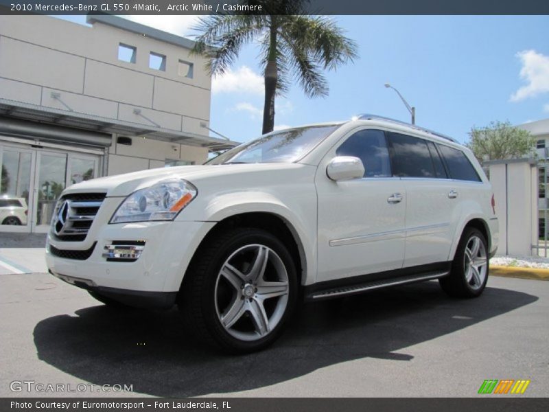 Arctic White / Cashmere 2010 Mercedes-Benz GL 550 4Matic