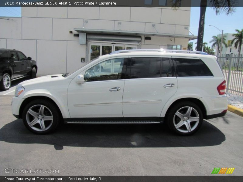 Arctic White / Cashmere 2010 Mercedes-Benz GL 550 4Matic