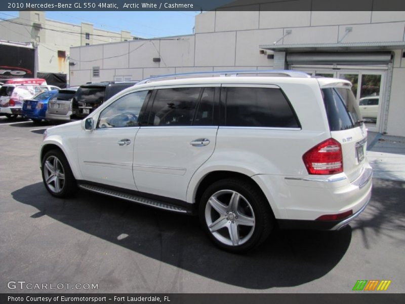 Arctic White / Cashmere 2010 Mercedes-Benz GL 550 4Matic