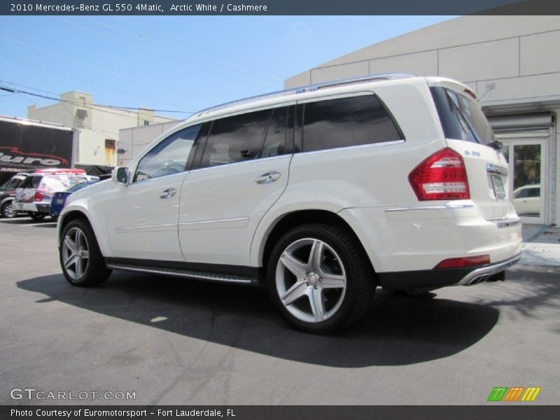 Arctic White / Cashmere 2010 Mercedes-Benz GL 550 4Matic