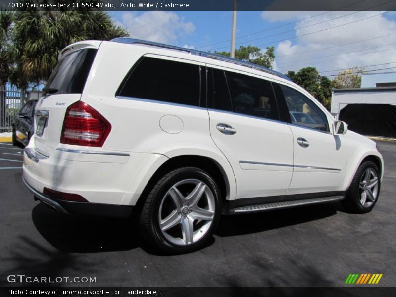 Arctic White / Cashmere 2010 Mercedes-Benz GL 550 4Matic