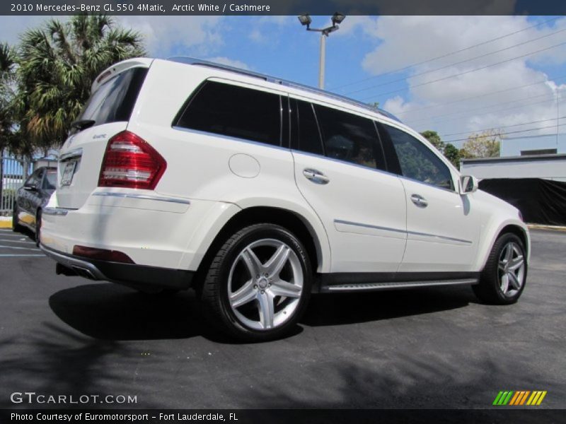 Arctic White / Cashmere 2010 Mercedes-Benz GL 550 4Matic