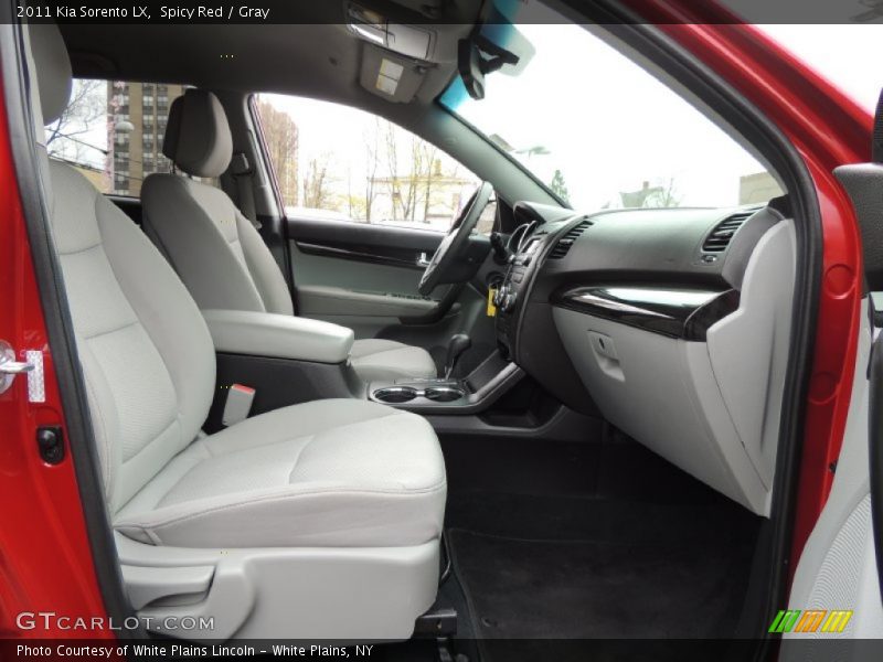 Spicy Red / Gray 2011 Kia Sorento LX