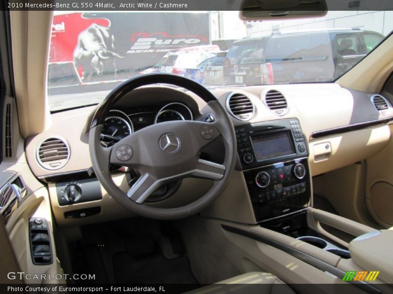 Arctic White / Cashmere 2010 Mercedes-Benz GL 550 4Matic