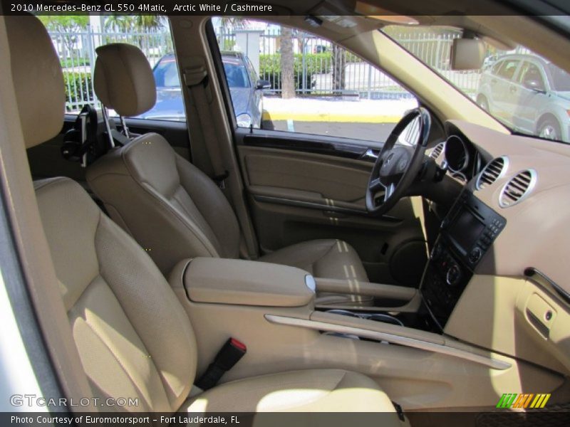 Arctic White / Cashmere 2010 Mercedes-Benz GL 550 4Matic