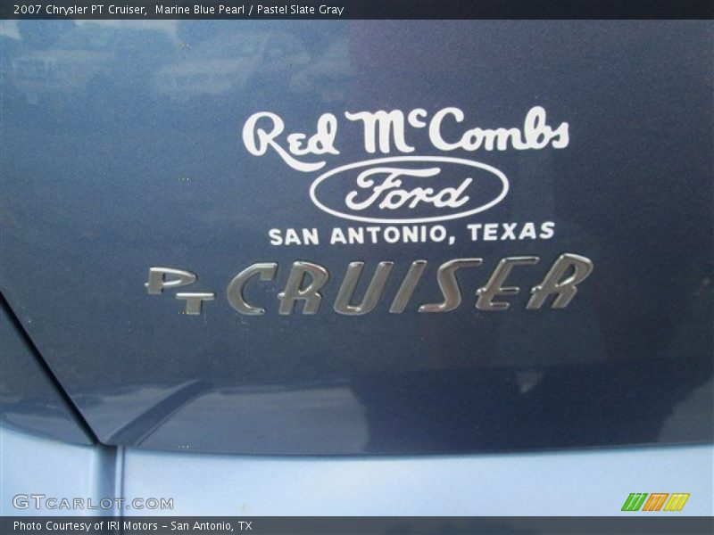 Marine Blue Pearl / Pastel Slate Gray 2007 Chrysler PT Cruiser