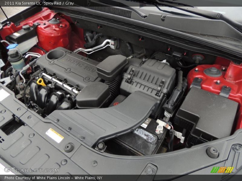 Spicy Red / Gray 2011 Kia Sorento LX