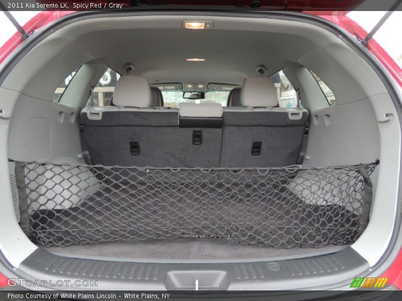 Spicy Red / Gray 2011 Kia Sorento LX