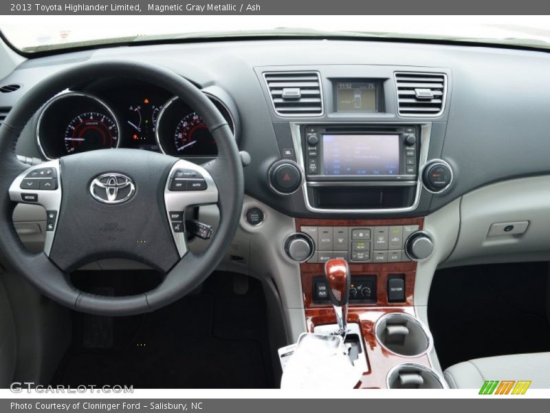 Magnetic Gray Metallic / Ash 2013 Toyota Highlander Limited