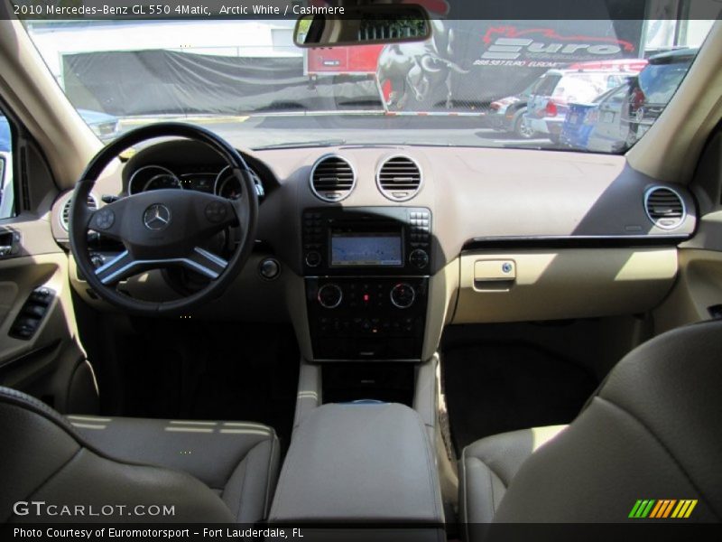 Arctic White / Cashmere 2010 Mercedes-Benz GL 550 4Matic