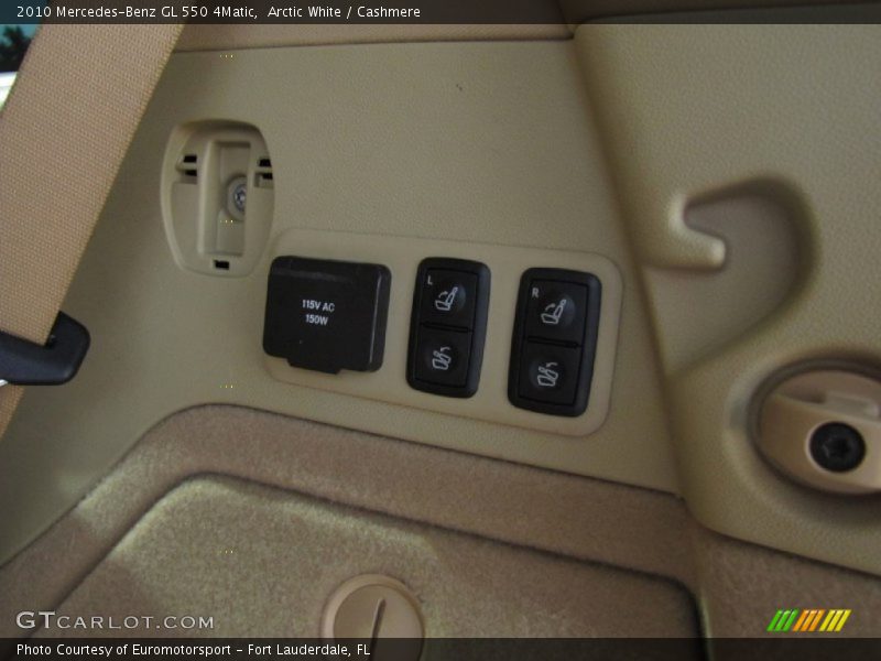 Arctic White / Cashmere 2010 Mercedes-Benz GL 550 4Matic
