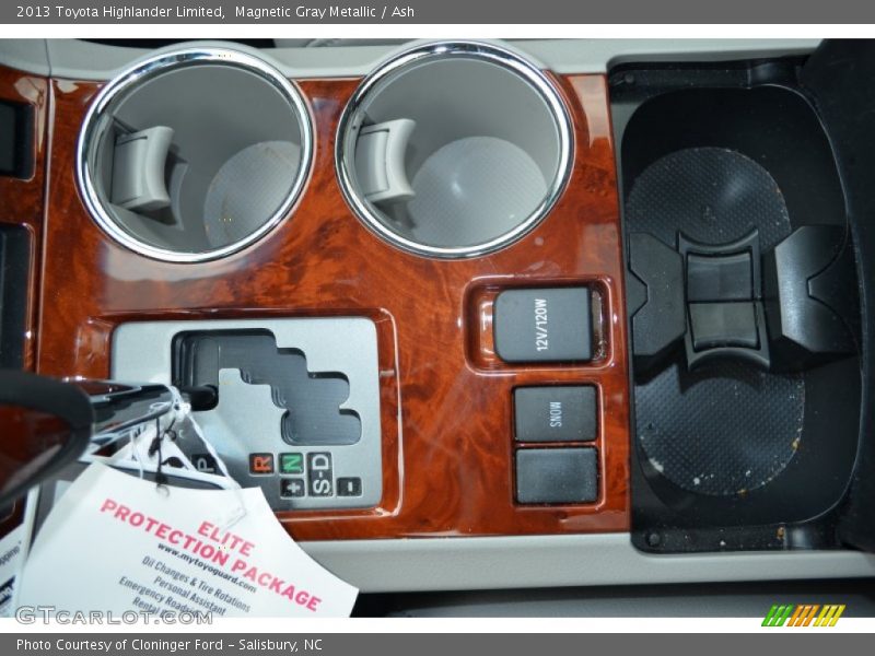 Magnetic Gray Metallic / Ash 2013 Toyota Highlander Limited