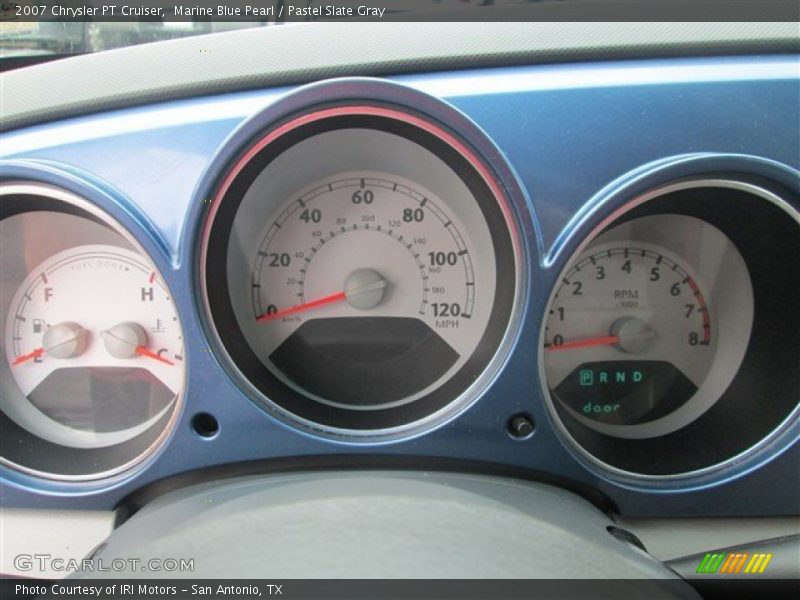 Marine Blue Pearl / Pastel Slate Gray 2007 Chrysler PT Cruiser