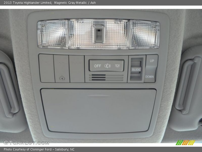 Magnetic Gray Metallic / Ash 2013 Toyota Highlander Limited