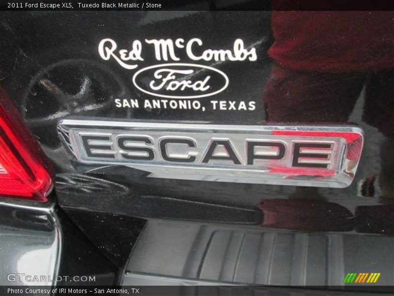 Tuxedo Black Metallic / Stone 2011 Ford Escape XLS