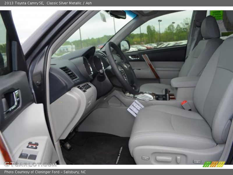 Classic Silver Metallic / Ash 2013 Toyota Camry SE