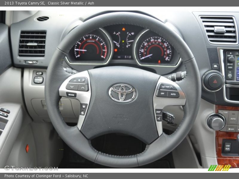 Classic Silver Metallic / Ash 2013 Toyota Camry SE