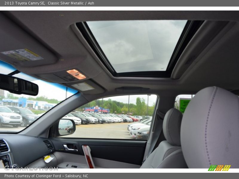 Classic Silver Metallic / Ash 2013 Toyota Camry SE