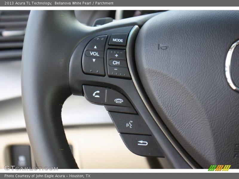 Bellanova White Pearl / Parchment 2013 Acura TL Technology