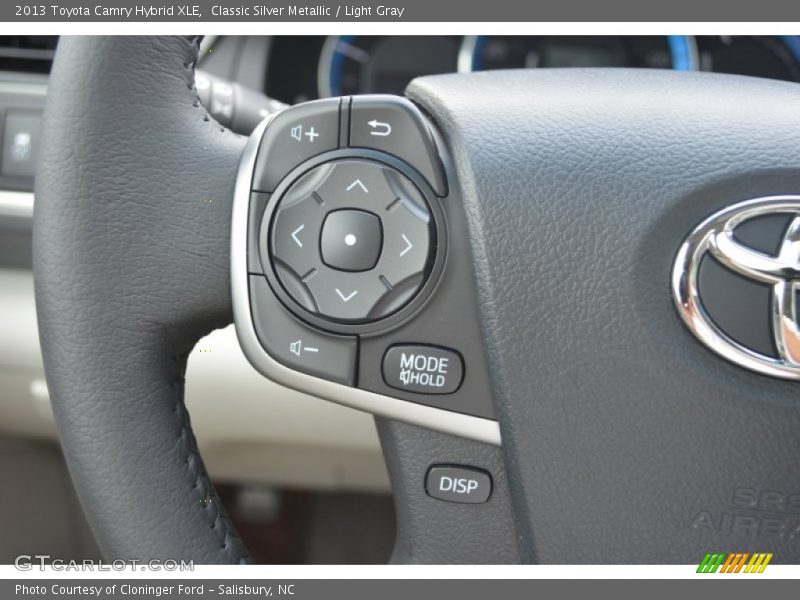 Classic Silver Metallic / Light Gray 2013 Toyota Camry Hybrid XLE