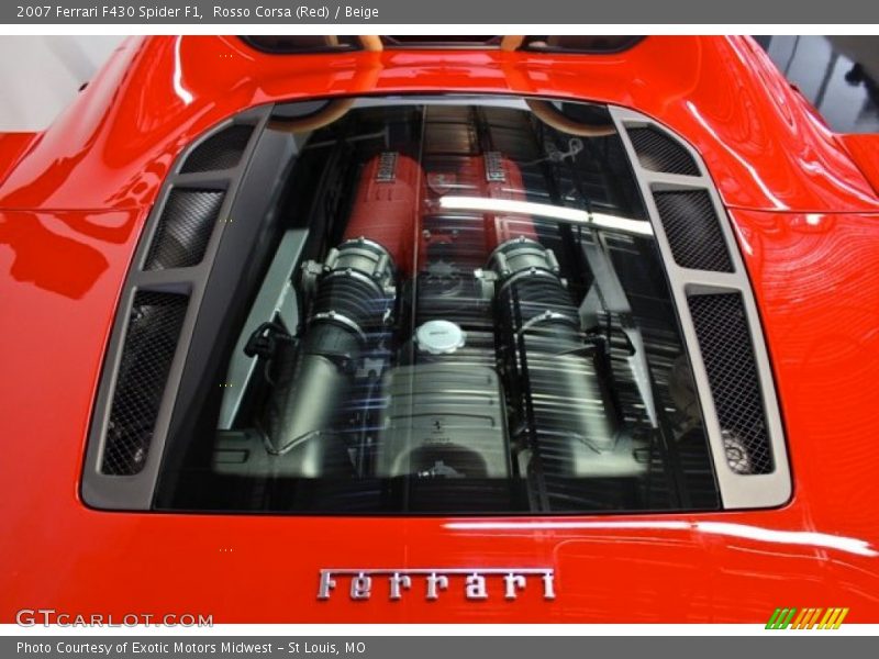  2007 F430 Spider F1 Engine - 4.3 Liter DOHC 32-Valve VVT V8