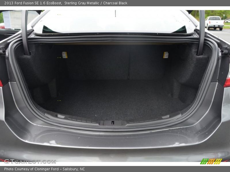 Sterling Gray Metallic / Charcoal Black 2013 Ford Fusion SE 1.6 EcoBoost