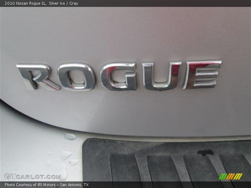 Silver Ice / Gray 2010 Nissan Rogue SL
