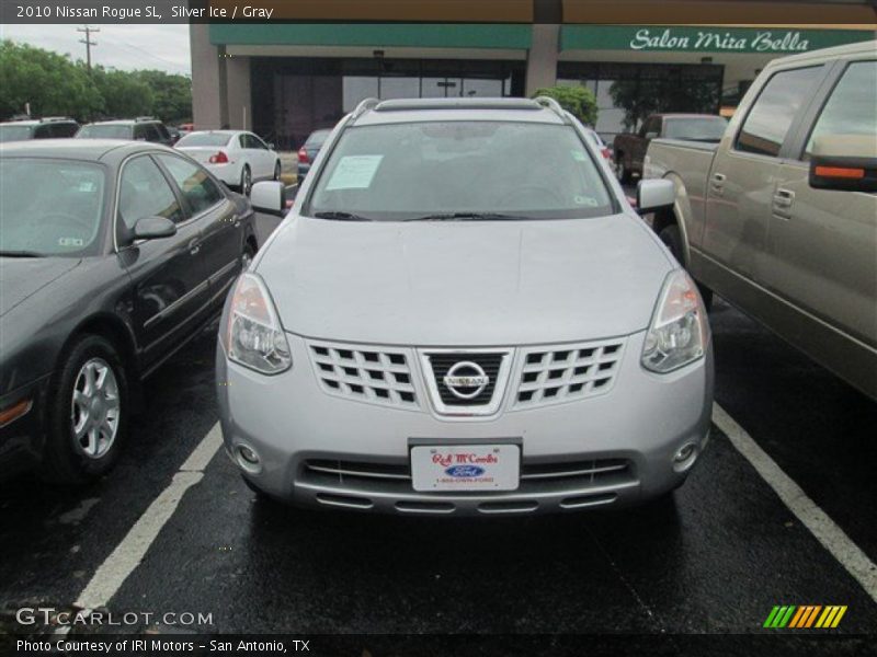 Silver Ice / Gray 2010 Nissan Rogue SL