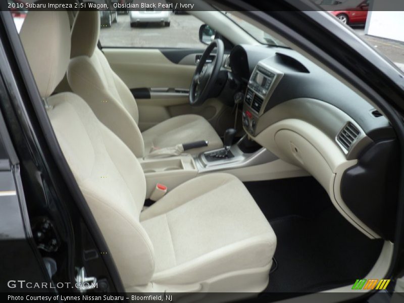Obsidian Black Pearl / Ivory 2010 Subaru Impreza 2.5i Wagon