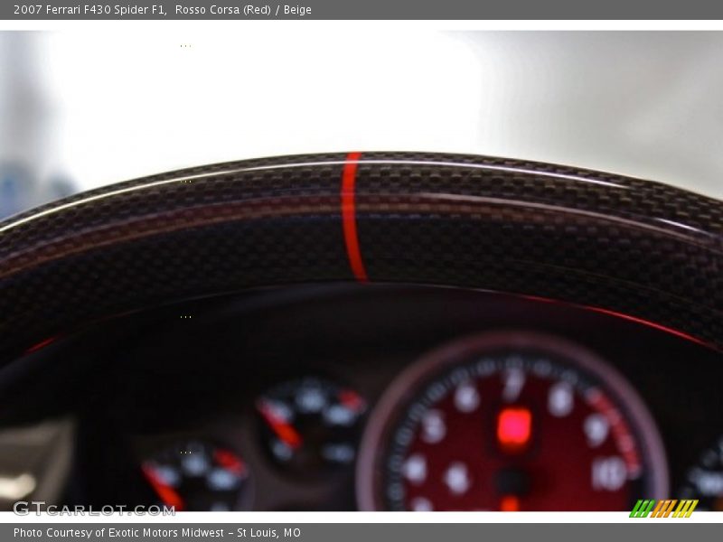 Rosso Corsa (Red) / Beige 2007 Ferrari F430 Spider F1