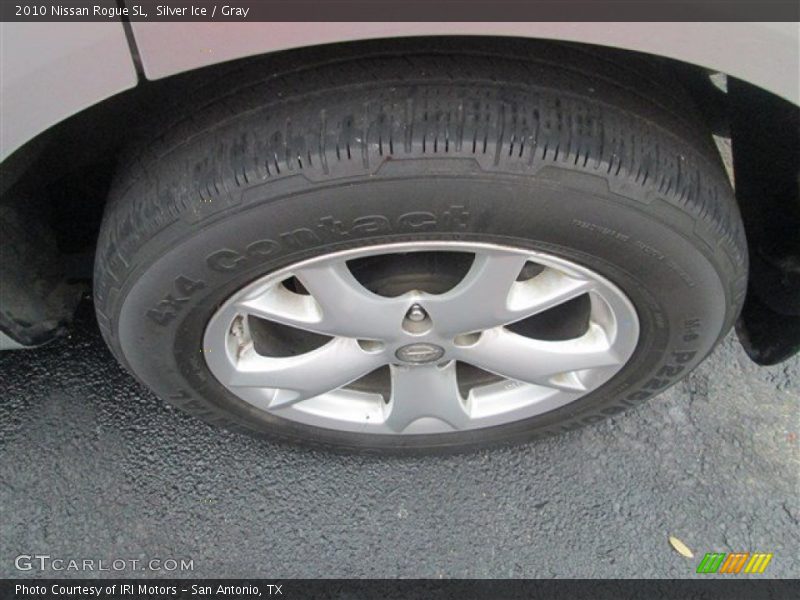 Silver Ice / Gray 2010 Nissan Rogue SL