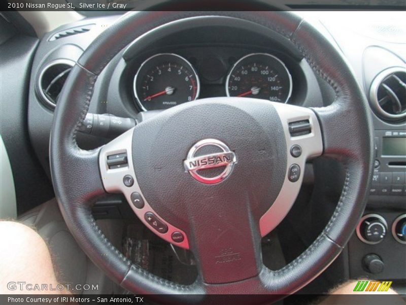 Silver Ice / Gray 2010 Nissan Rogue SL