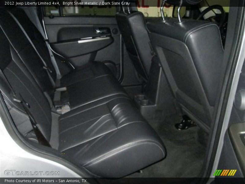 Bright Silver Metallic / Dark Slate Gray 2012 Jeep Liberty Limited 4x4