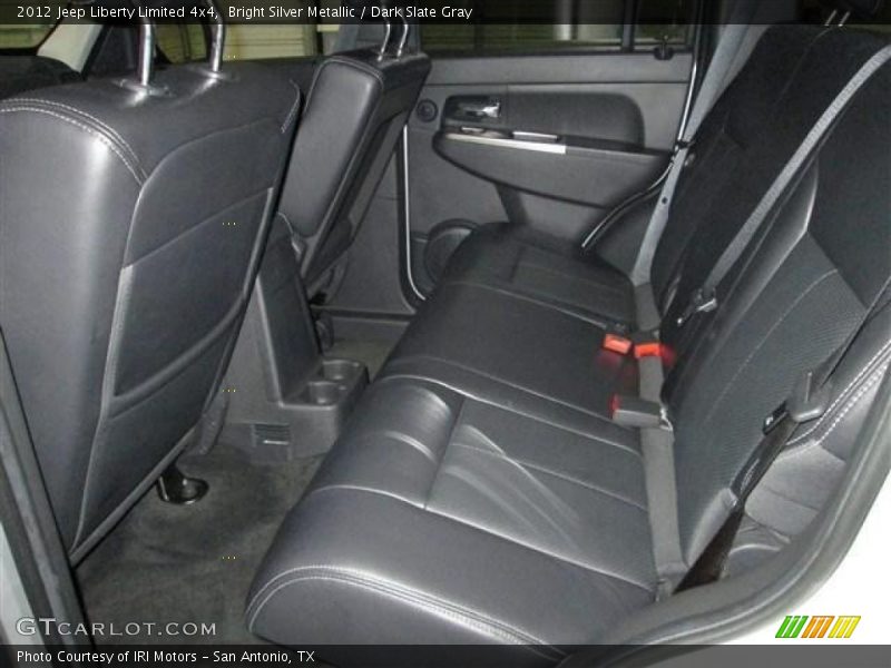 Bright Silver Metallic / Dark Slate Gray 2012 Jeep Liberty Limited 4x4