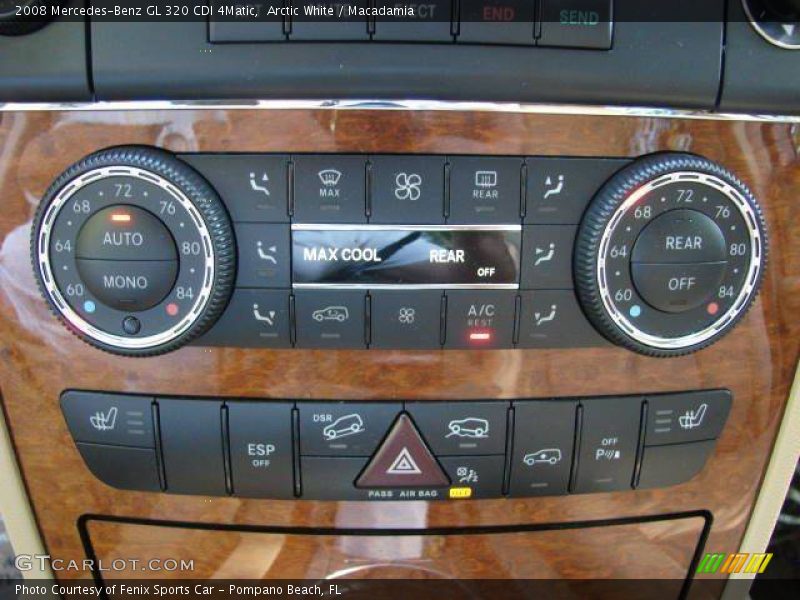 Arctic White / Macadamia 2008 Mercedes-Benz GL 320 CDI 4Matic