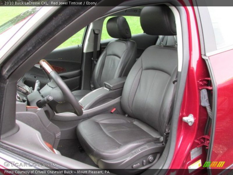 Red Jewel Tintcoat / Ebony 2010 Buick LaCrosse CXL