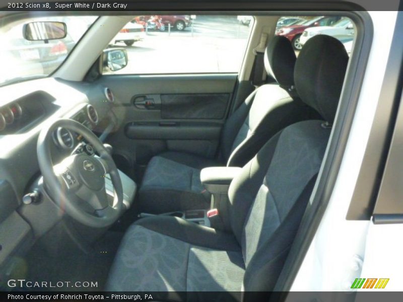 Super White / Dark Gray 2012 Scion xB