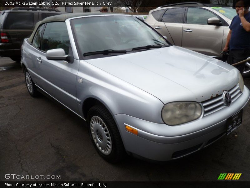 Reflex Silver Metallic / Grey 2002 Volkswagen Cabrio GLS