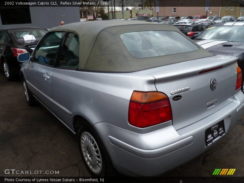 Reflex Silver Metallic / Grey 2002 Volkswagen Cabrio GLS