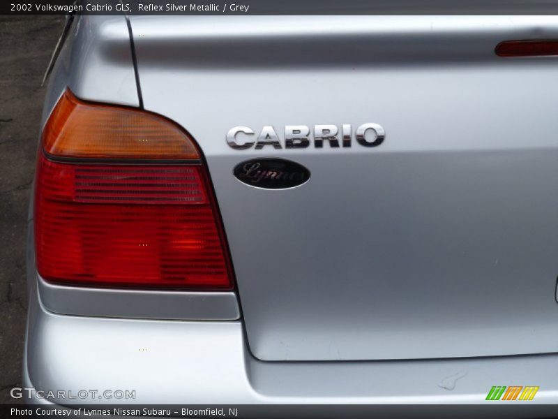 Reflex Silver Metallic / Grey 2002 Volkswagen Cabrio GLS