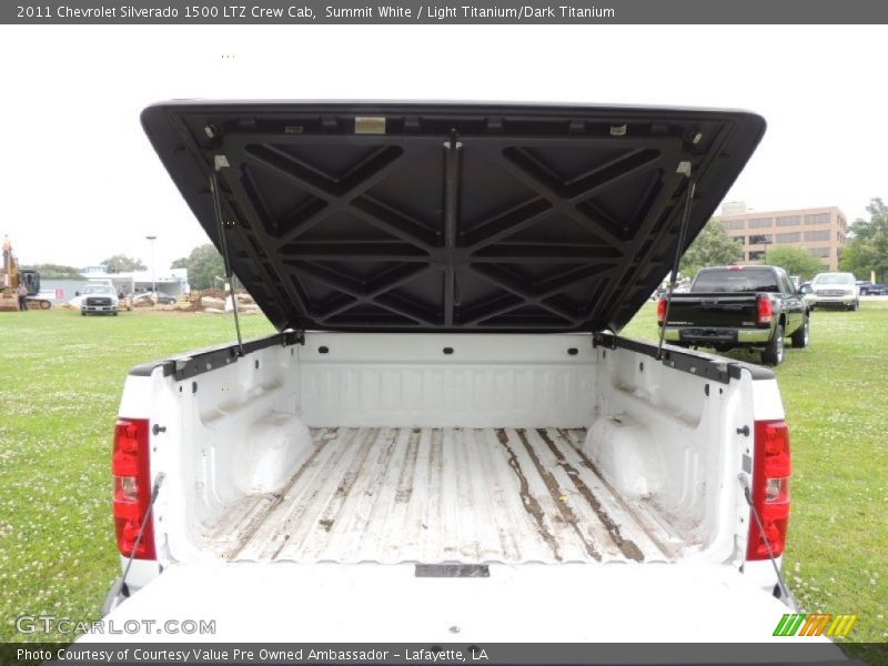 Summit White / Light Titanium/Dark Titanium 2011 Chevrolet Silverado 1500 LTZ Crew Cab